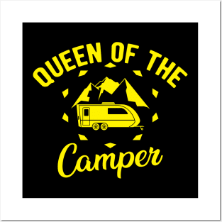 Camper - Queen of the camper Posters and Art